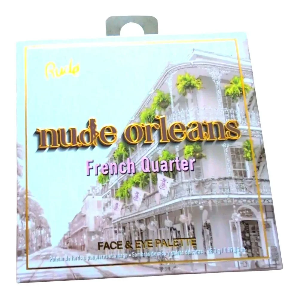 RUDE NUDE ORLEANS French Quarter Face & Eye Palette